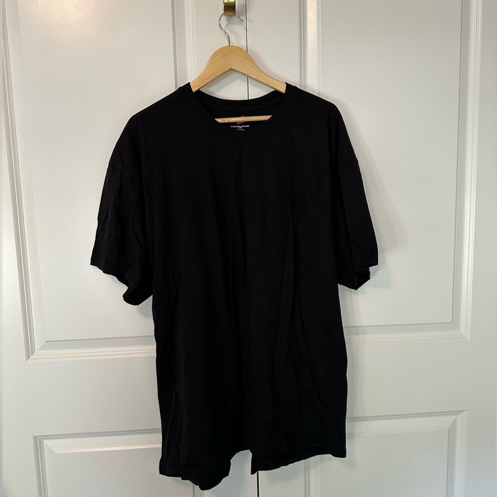 Men’s Big&Tall Black T-Shirt - 3XLT